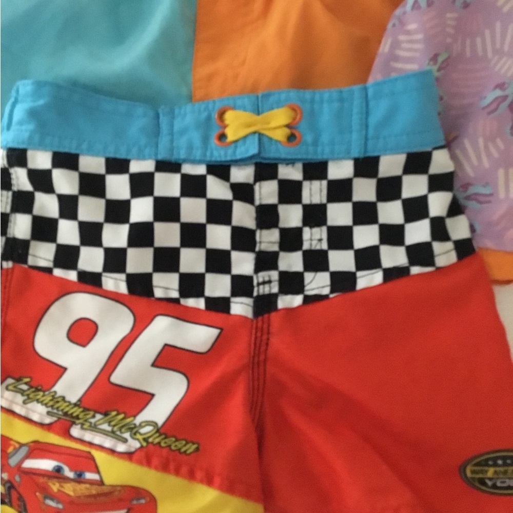 Kids Multi-Pattern Swim Shorts Bundle - Bright Colors - Picture 5 of 6